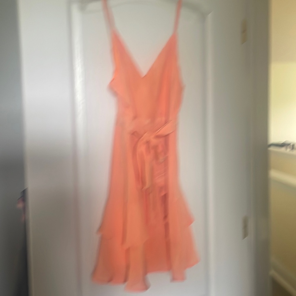 Orange dress